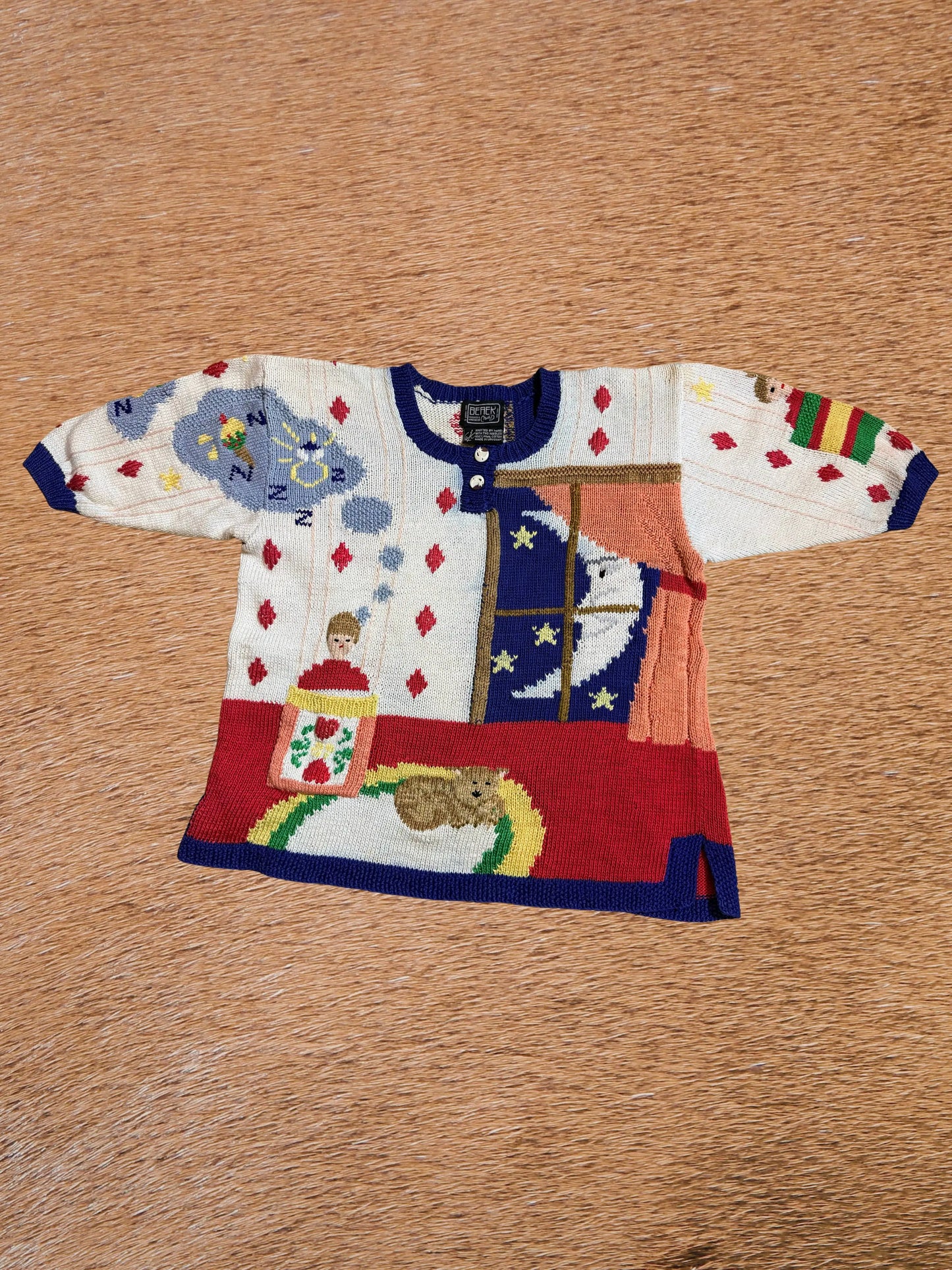 Hand Knit Berek Jumper