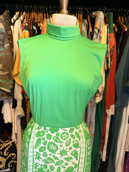 Vintage Green Dress