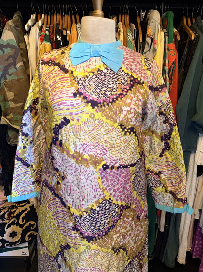 Vintage 60s Full Length Dress
