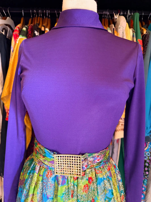 70s full length dress