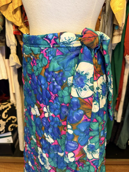 Vintage Floral Skirt